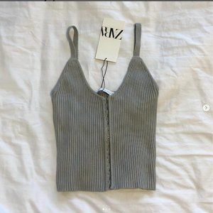 Zara corset style tank